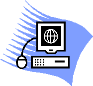 A computer with the world on it and mouse.