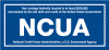 A blue and white sticker with the word ncuaa